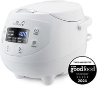 Yum Asia Panda Mini rizsfőző Ninja kerámia edénnyel, 0,63L, fehér - Arctic White 1