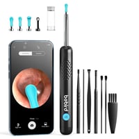 Yumika Fülvizsgáló Otoszkóp Kamera 1080P HD 6 LED-del iOS és Android Okostelefonhoz Fültisztító Endoszkóp 1
