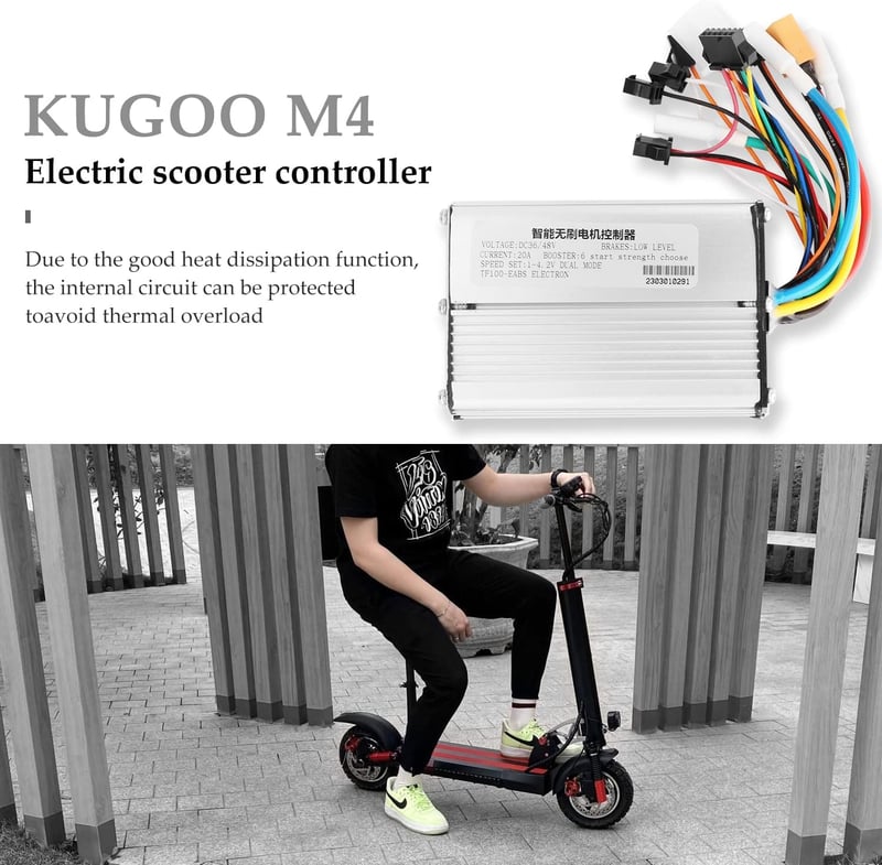 Yungeln 20A 48V Vezérlőegység KUGOO M4 2 Elektromos Rollerhez