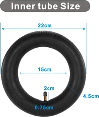 Yungeln 8,5x2 Roller Cső Xiaomi M365 1S Pro2 Elektromos Roller Gumiabroncs Csere 2db - 8.5 inches 4