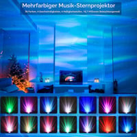 YunLone Csillagos Ég Projektor WiFi Aurora RGB Dimmer Bluetooth Hangszóróval 2