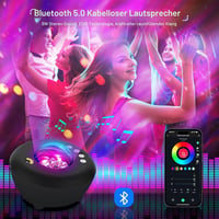 YunLone Csillagos Ég Projektor WiFi Aurora RGB Dimmer Bluetooth Hangszóróval 4