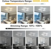 YUNLONG Mennyezeti Ventilátor Lámpával - Króm Dizájn, Távirányítós, 6 Sebességű DC Motor, Állítható Fényerő, Nyári-Téli Üzemmód

AI: I've cr 4