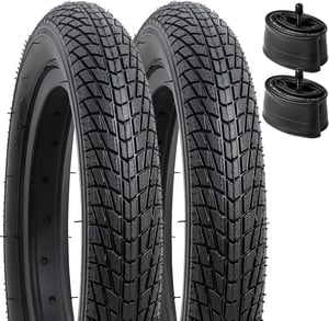 YunSCM gyerekkerékpár külső gumi + belső cső szett, 12,5" (57-203), 2 db