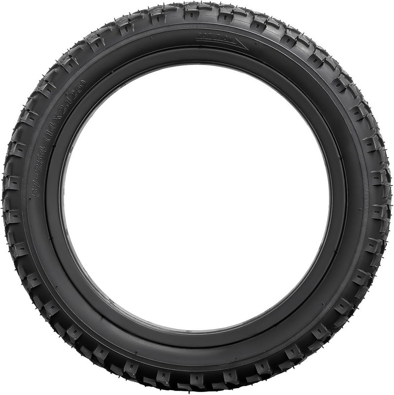 YunSCM 14x2.125 kerékpár gumi és belső cső szett 2db gumi + 2db tömlő