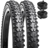 Sada skladacích plášťov a duší na bicykel YunSCM 18x1.95, 2x plášť a 2x duša s ventilom AV32mm, ETRTO 54-355, kompatibilné s rozmermi 18x1.75 a 18x2.0 1