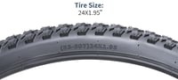 YunSCM 2 darabos összecsukható 24 hüvelykes kerékpár gumi 24x1.95 mountain bike 8
