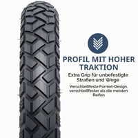 YunSCM 2 ks 20-palcových plášťov na fat bike 20x3.0 (76-406) pre elektrobicykel Y-1530 na zimné a mestské použitie 3