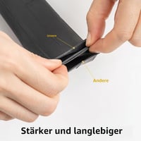 YunSCM vastagított kerékpárbelső 27,5", 64/76-584, 2,5-3,0 szélesség, AV 32 mm - 2 db 4