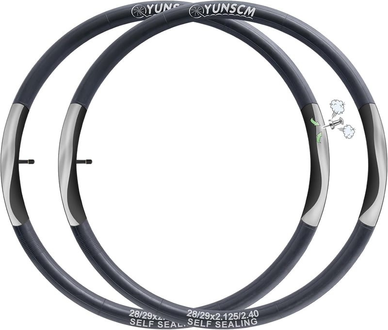 YunSCM önzáró vastag kerékpárbelső 28/29", 45/62-622, AV 32 mm szelep - 2 db