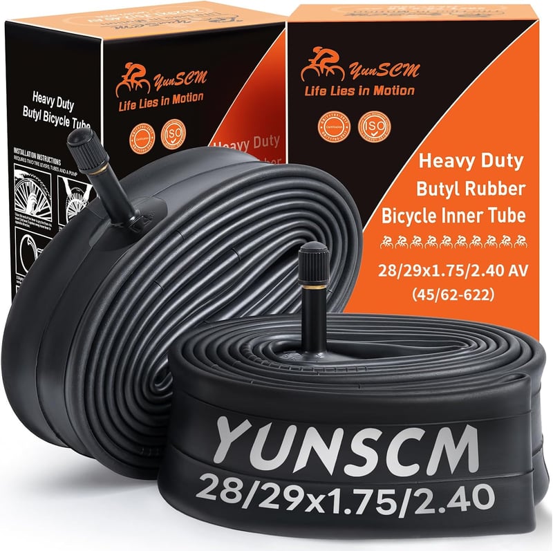 YunSCM kerékpár belső gumi 28/29" (45/62-622), AV 32 mm szelep - 2 db