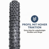 YunSCM 2 ks 60TPI nylonový plášť na bicykel odolný voči defektom 26 palcov 26x2.10 (54-559) skladateľný plášť pre MTB, mestské a trekingové bicykle 3