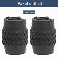 YunSCM 2 ks Skladací plášť na bicykel 20 palcov 20x3.0 (76-406) pre elektrobicykle, MTB a mestské bicykle 5