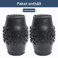 YunSCM 2 ks Skladací plášť na fat bike 20x4.0" (20 palcov) pre elektrobicykel, plášť na fat bike 5