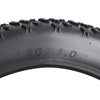 YunSCM 2 ks Skladací plášť na fat bike 20x4.0" (20 palcov) pre elektrobicykel, plášť na fat bike 9