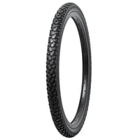 Anvelopă pentru bicicletă pliabilă YunSCM 24 inch 24x1.75 (47-507) și cameră de aer cu valvă auto AV 32mm Schrader, set 2 bucăți, pentru bicicletă montană MTB 8