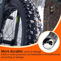 YunSCM 26" Fat Bike Önjavító Belső Gumi 4.0/4.5 AV32 Szelep 2db 5