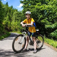 YUNSCM 26" Kerékpár Gumi Szett 26x2.25 Defektálló Külső + Belső Gumi AV32mm Szeleppel Mountain Bike MTB Bicikli Abroncs 4