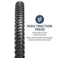 YUNSCM 26" Set guma za bicikl 26x2.25 Otporna na probijanje Vanjska + Unutarnja guma AV32mm ventil Mountain Bike MTB Bicikl Guma 2