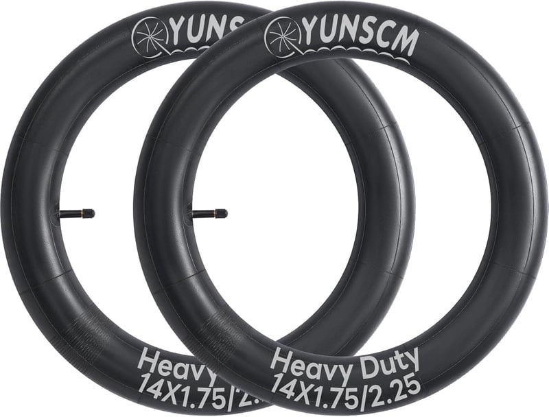 YunSCM 2db 14 hüvelykes kerékpár belső gumi 1.75-2.25 AV32 szelep