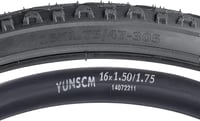 YunSCM 2db 16 Hüvelyk Összecsukható Kerékpárgumi 16x1.75 Városi Kerékpárhoz 6