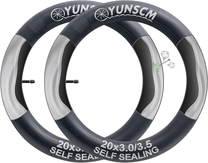 YunSCM 2db 20 Colos Önjavító Belső Gumi 20x3.0/3.5 AV32 Szelep Lyukálló