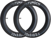 YunSCM 2db 20 hüvelykes erősített belső gumi 20x3.0 AV32 biciklicsőhöz 4