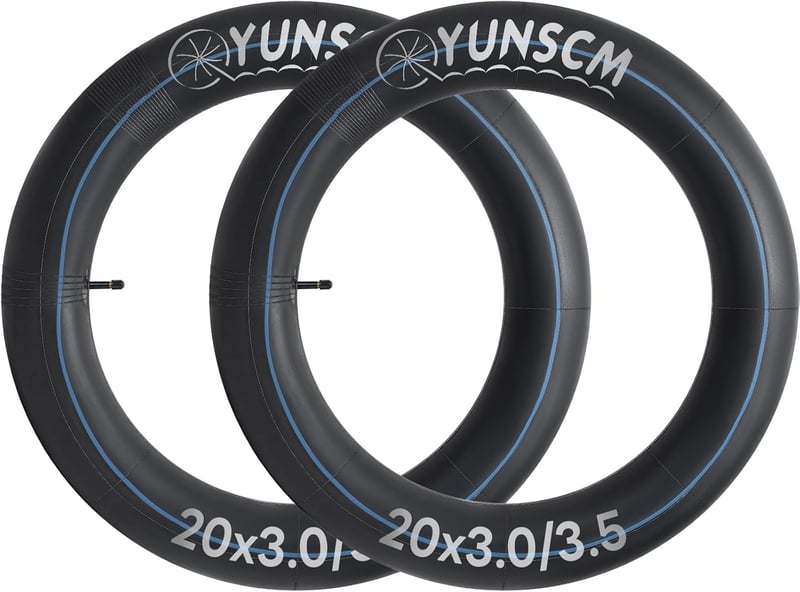 YunSCM 2db 20 hüvelykes erősített belső gumi 20x3.0 AV32 biciklicsőhöz