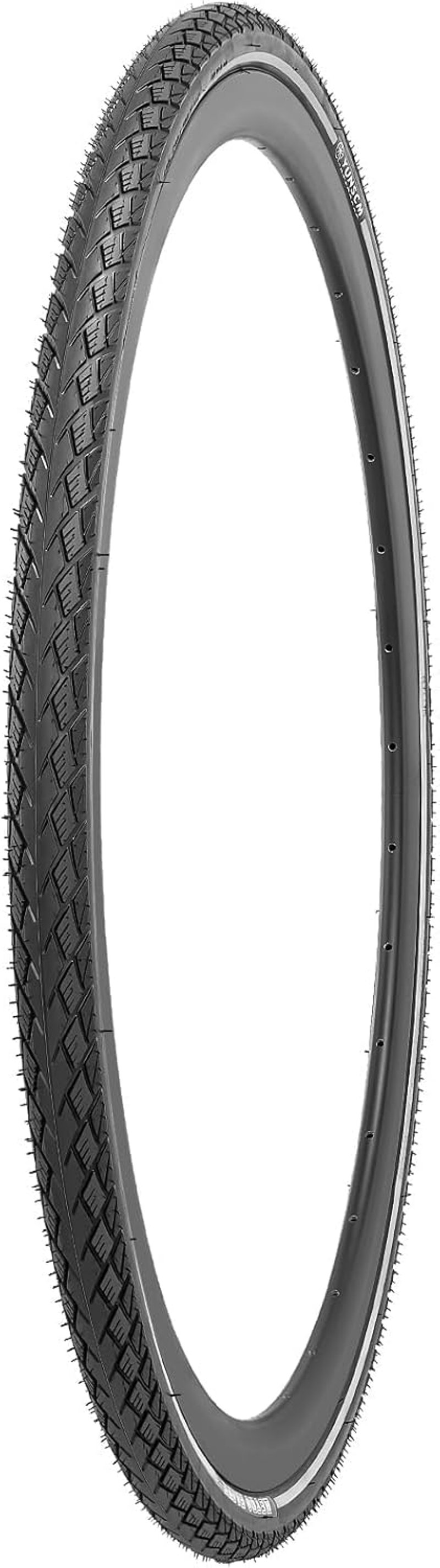 YunSCM 2db 28" Defektálló Kerékpár Gumi 700x32C + 2db AV48mm Tömlő Reflexcsíkkal