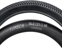 YunSCM 2x Összecsukható 16" Kerékpár Gumi 16x2.35 + 2x Belső Cső AV32 6