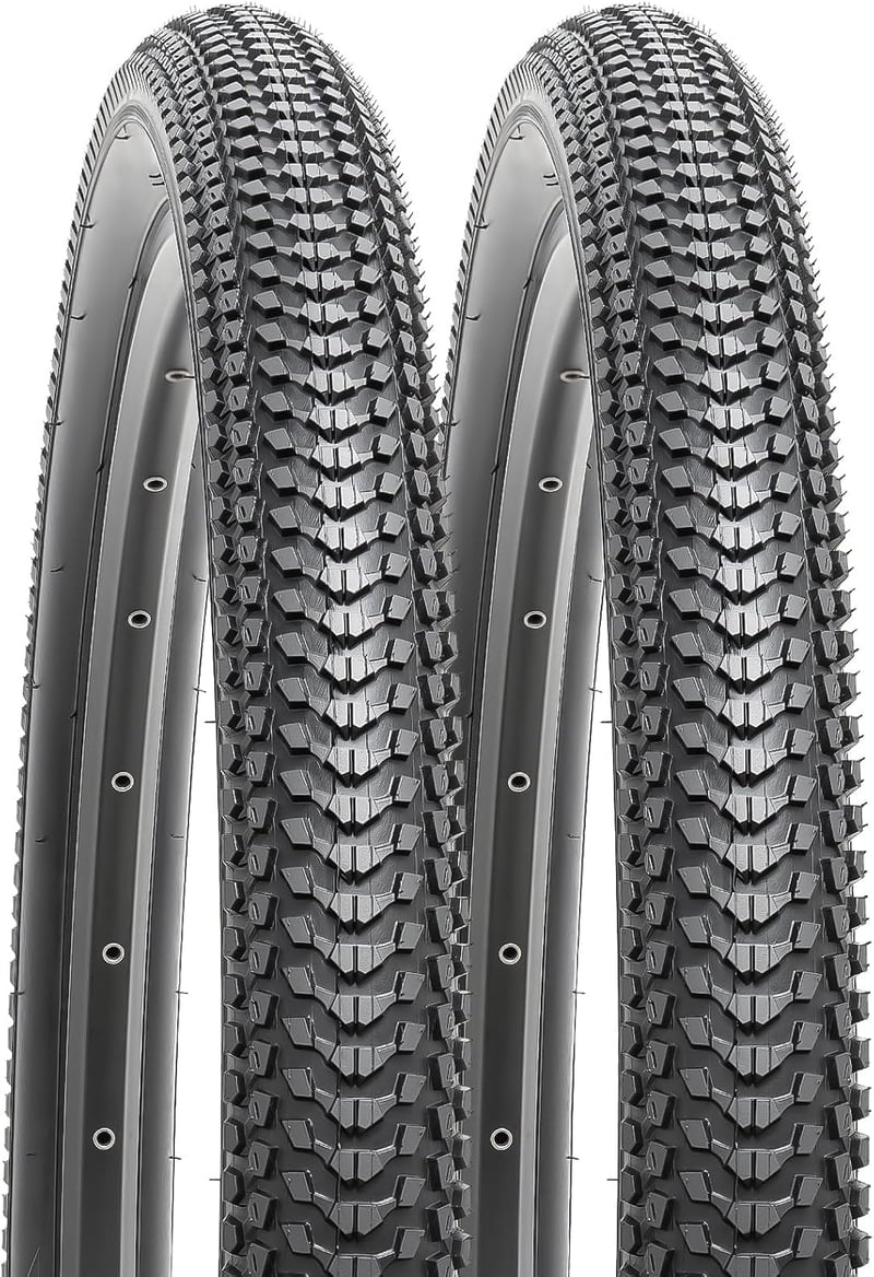 YunSCM 2x Összehajtható 27.5" Kerékpár Gumi 57-584 Országúti Városi Biciklihez