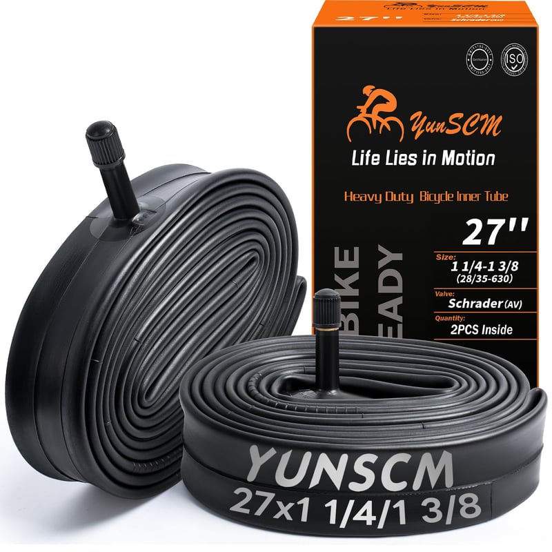 Duša na bicykel YunSCM 27" x 1 1/4 - 1 3/8 so Schrader ventilom AV32 mm, trekingová, 2 ks