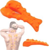YURUIHKAO Trapezius Trigger Point Masszázsgép Nyak Váll Fájdalom Enyhítő Narancssárga 1