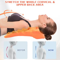 YURUIHKAO Trapezius Trigger Point Masszázsgép Nyak Váll Fájdalom Enyhítő Narancssárga 5