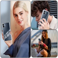 Yutwo 360° nárazuvzdorné puzdro pre Samsung Galaxy A06 4G s integrovanou ochranou displeja – priehľadné 8