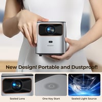 YUZINO 4K Projektor - Elektromos Fókusz, 15000L Fényerő, Full HD 1080P Natív Felbontás, WiFi, Bluetooth, Hordozható Házimozi Okostelefonhoz 6