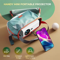 YUZINO X26 4K Mini Projektor 18000L Full HD 1080P WiFi Bluetooth - Elektromos Fókusz, Zoom Funkcióval, Otthoni Mozi és Kültéri Vetítés, HDMI 6