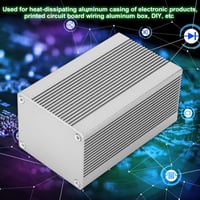 YWBL-WH Alumínium Elektronikai Házak 40x50x80mm DIY Projekt Doboz 8