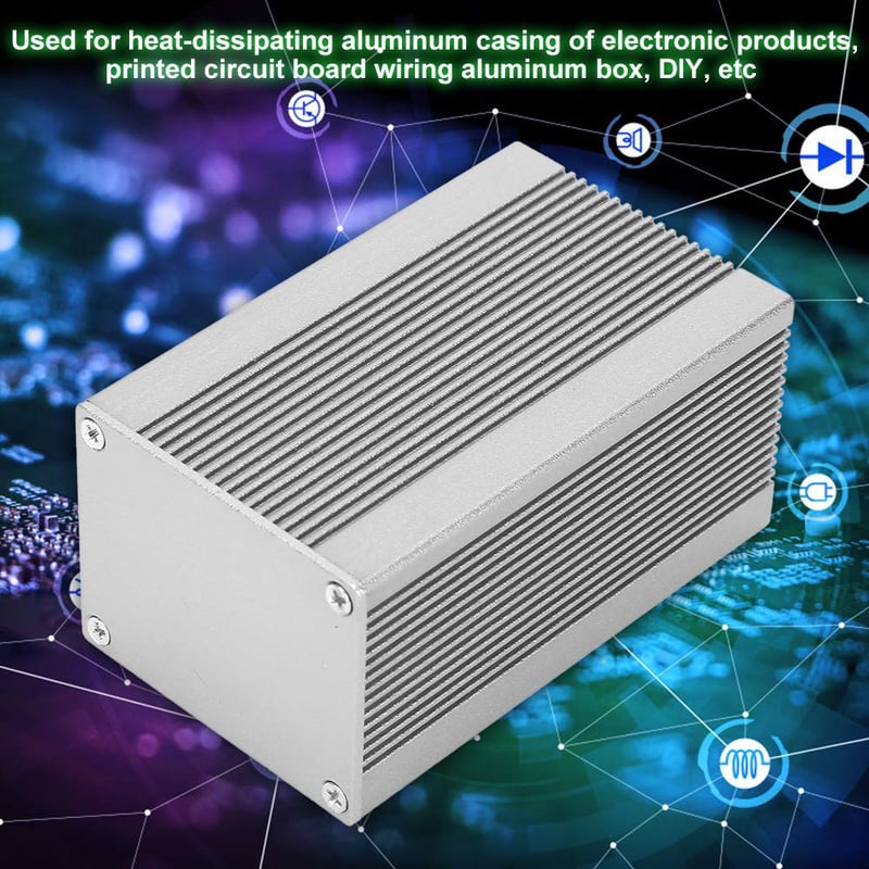 YWBL-WH Alumínium Elektronikai Házak 40x50x80mm DIY Projekt Doboz
