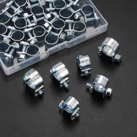 ywchoshe 20db Mini Csőbilincs Üzemanyag Injektoros Csatornához 7-9mm Állítható 4