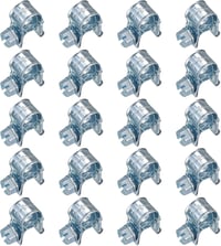 ywchoshe 20db Mini Csőbilincs Üzemanyag Injektoros Csatornához 7-9mm Állítható 1