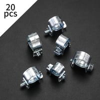 ywchoshe 20db Mini Csőbilincs Üzemanyag Injektoros Csatornához 7-9mm Állítható 2