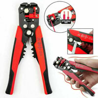 Clește automat pentru dezizolat YWHWXB 3 în 1, roșu-negru, 10-24AWG, 0,2-6,0mm², pentru tăiere și sertizare 2