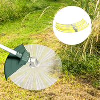 YWNYT Bosch F016800174 extra erős trimmer damil 31 cm x 3.5 mm 20 db sárga orsóhoz Bosch ART 23 Combitrim kompatibilis 8