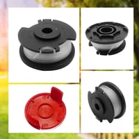 YWNYT Fűkasza Cséve Einhell GE-CT 18/28 Li-hez, 1,6mm Nylon Vágófonal 10db + 2 Sapka 8