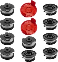 YWNYT Fűkasza Cséve Einhell GE-CT 18/28 Li-hez, 1,6mm Nylon Vágófonal 10db + 2 Sapka 1