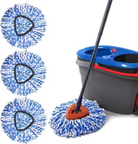 Set za čišćenje kupaonice: WC četka + 4 krpe + 30 spužvica + mop + alat + 12 pari rukavica 5