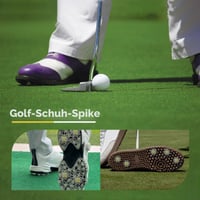 Set de înlocuire crampoane de golf YYMT 12 buc - Crampoane pentru pantofi de golf cu perie de curățare și instrument de schimb 7
