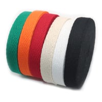 Bandă de bumbac YYTOL, 30 m, 10 mm, bandă de tivit pentru cusut, bandă țesută din bumbac pentru proiecte DIY, bandă de margine 1