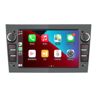 Autorádio YZKONG pre Opel Antara, Corsa, Vivaro, Combo, Zafira – 2DIN dotykový displej, bezdrôtové CarPlay, Android Auto, RDS, Bluetooth, USB, sivé 1